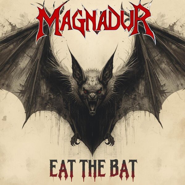 Eat the Bat single cover artwork by Magnadur